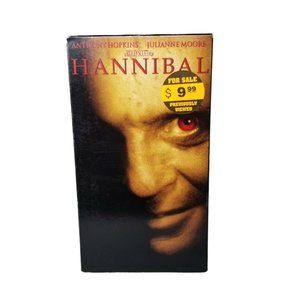 Hannibal (VHS, 2001) Anthony Hopkins Julianne Moore Former Rental